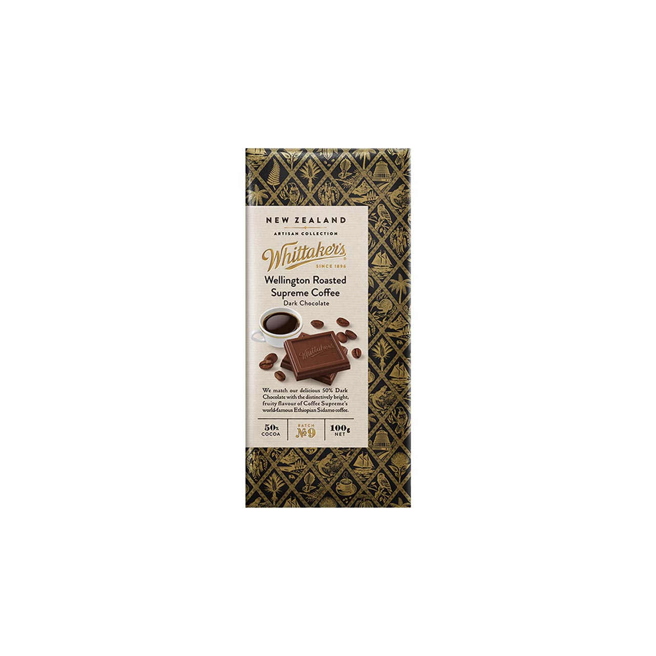 Wellington Roasted Coffee Chocolate | Whitakers