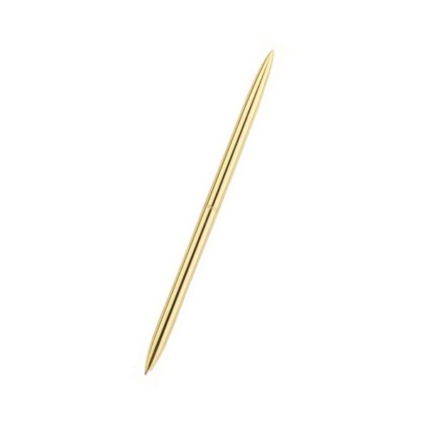 Gold Metal Bullet Pen | Boxed