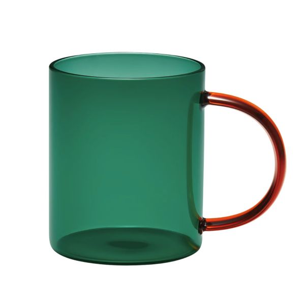 Green Glass Mug | Boxed
