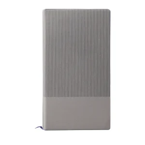 A6 Stylish PU Leather Notebook, Grey
