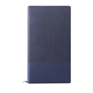 A6 Stylish PU Leather Notebook, Blue