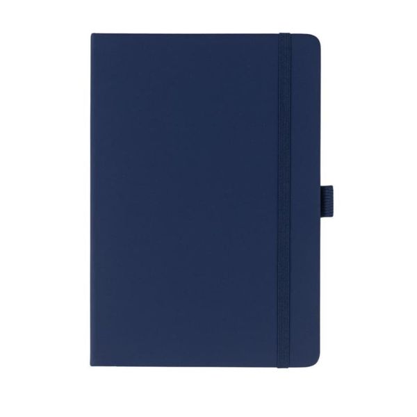 A5 PU Notebook – Navy Blue