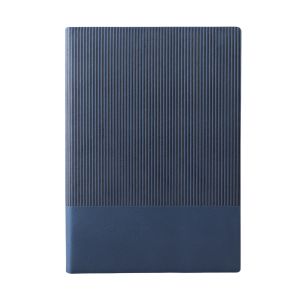 A5 Stylish PU Leather Notebook, Blue