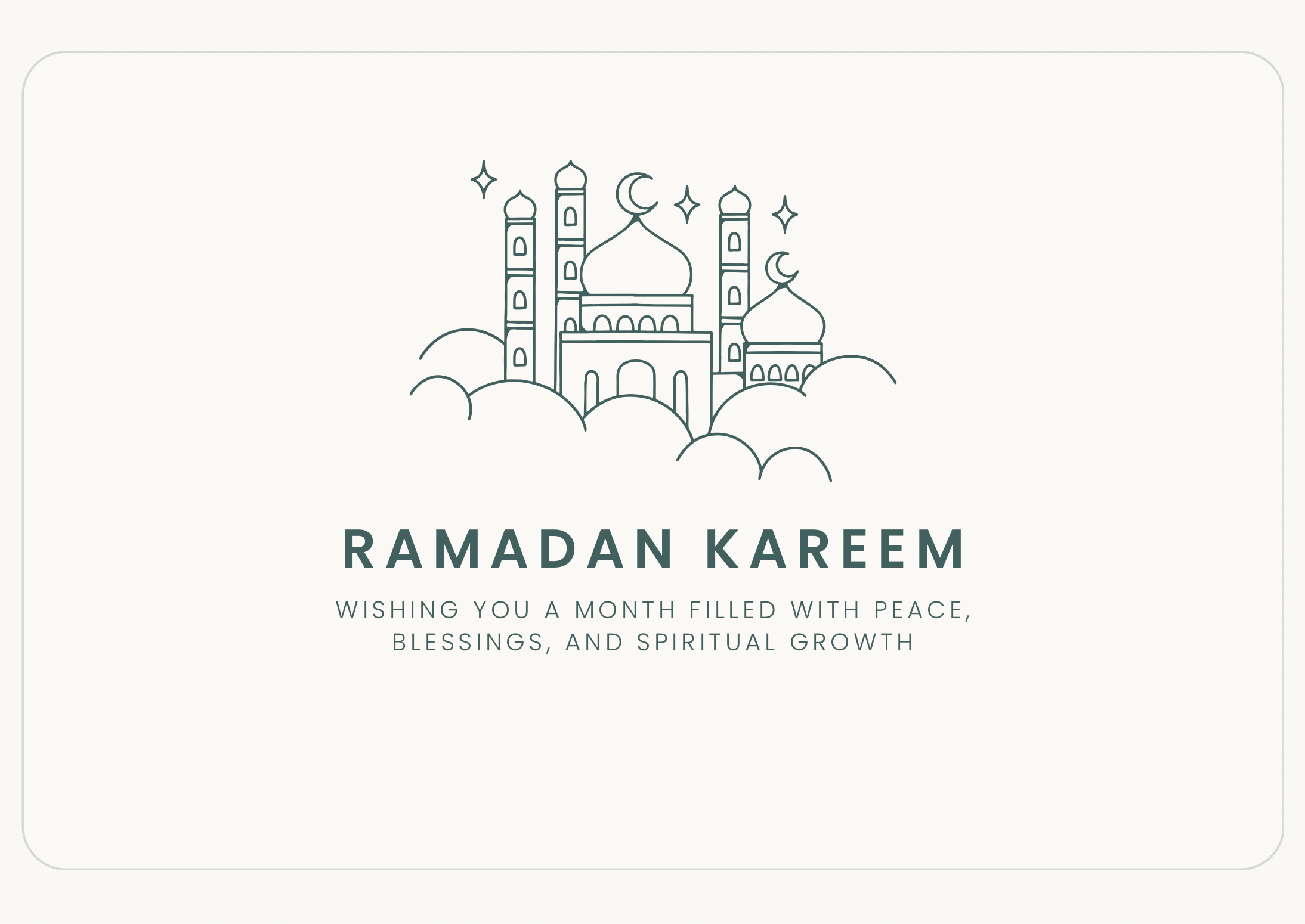 Ramadan Kareem