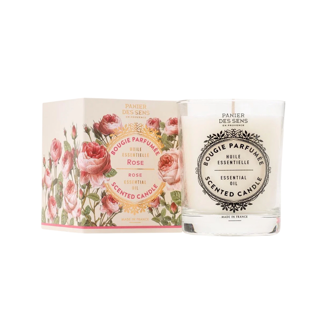Essentials Scented Candle Rose | Panier Des Sens